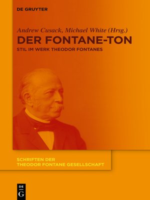 cover image of Der Fontane-Ton